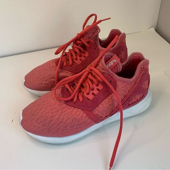 Adidas Tubular Coral Color Sneakers - Picture 1 of 6